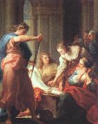 BATONI, Pompeo Achilles at the Court of Lycomedes USA oil painting reproduction